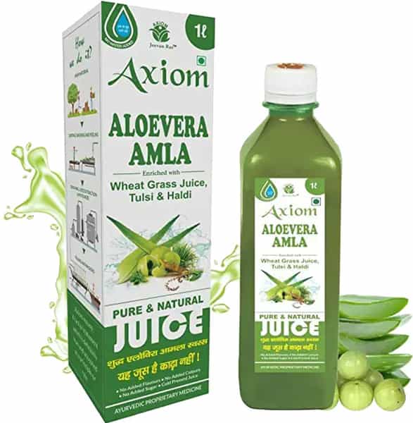 Axiom Amla Juice Good For Eyes|Hair And Digestion|Immunity Booster Enriched With Vitamin-C-1000Ml