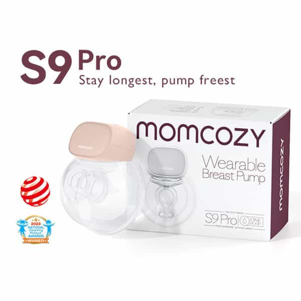 Momcozy Breast Pump S9 Double Pink