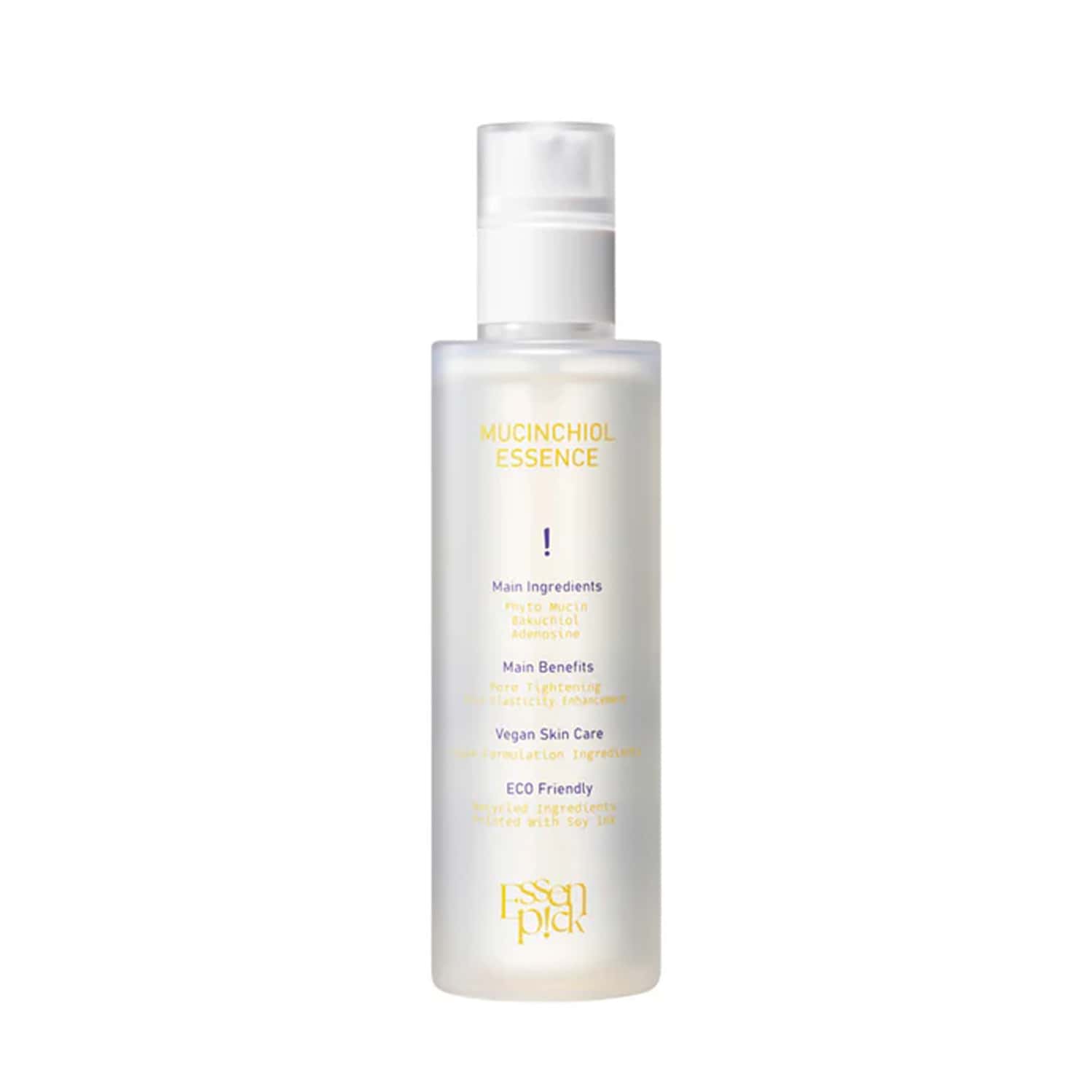 Essenpick Mucinchiol Essence -pore-tightening & Elasticity - Patented Phyto-mucin Complex - 100ml
