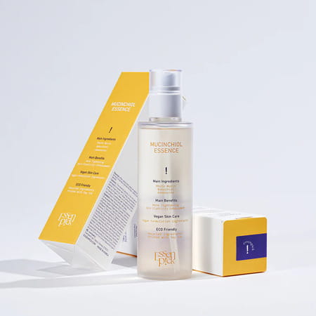 Essenpick Mucinchiol Essence -Pore-Tightening & Elasticity - Patented Phyto-Mucin Complex - 100Ml