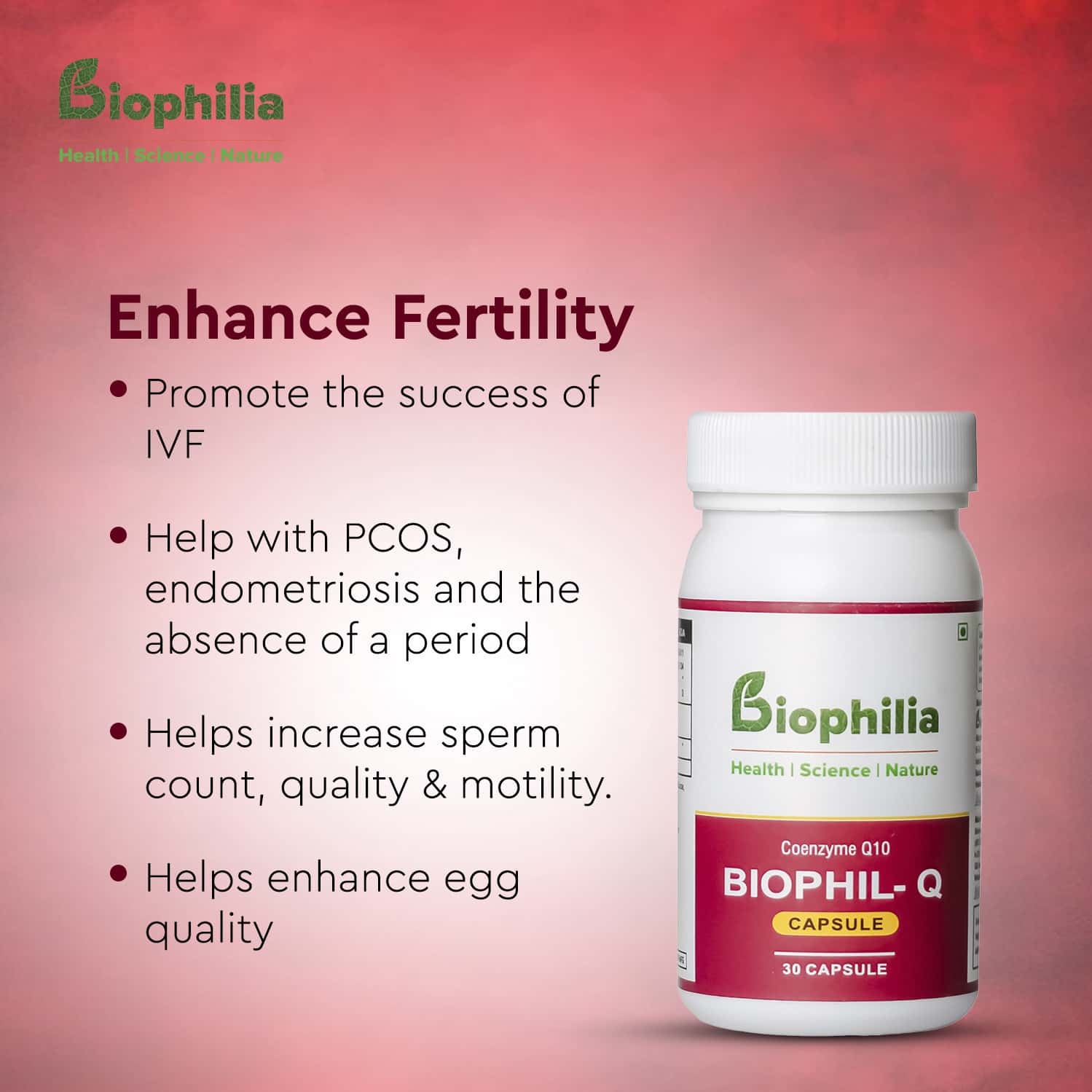 Buy BIOPHIL Q CAP 30 PACK Online & Get Upto 60 OFF at PharmEasy