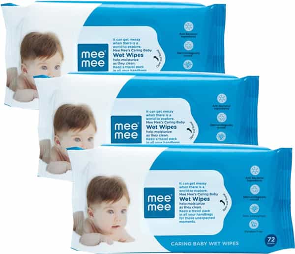 Mee Mee Wet Wipes 72