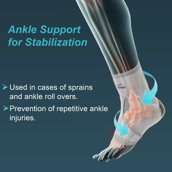 Tynor J 12 Ankle Support Neoprene Size Universal