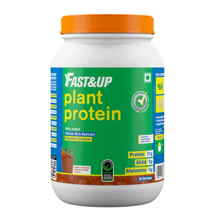 Fast&up Vegan Plant Protein -31g Protein (chocolate)