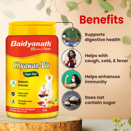 Baidyanath Sugarfree Chyawan Vit 2 Kg