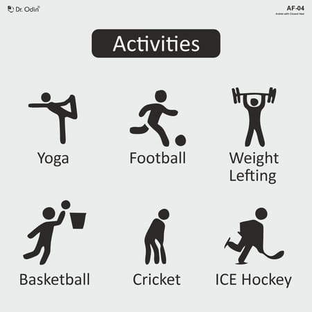 Dr. Odin Ankle Support Brace With Closed Heel | Ankle Binder Pain Relief For Sprained Ankle (Small)