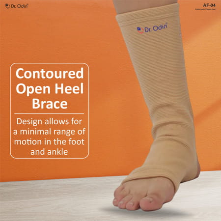 Dr. Odin Ankle Support Brace With Closed Heel | Ankle Binder Pain Relief For Sprained Ankle (Small)