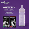 Manforce Condoms Combo Pack (3In1 Strawberry | Black Grapes & Extra Dotted Pineapple)(Pack Of 3)