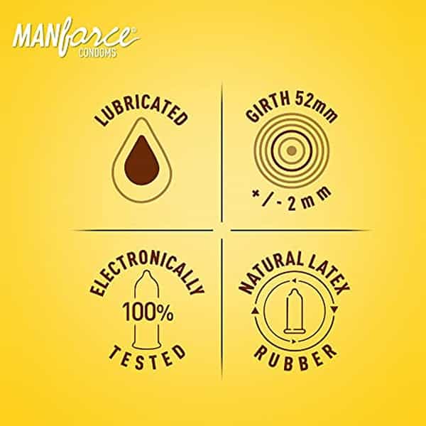 Manforce Condoms Combo Pack (3In1 Strawberry | Black Grapes & Extra Dotted Pineapple)(Pack Of 3)