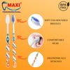 Maxi 1 Number Soft Toothbrush (Pack Of 12)