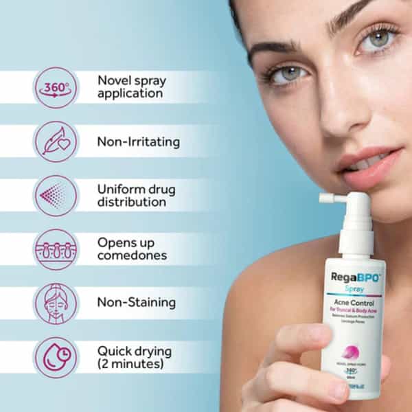 Regabpo Acne Control For Truncal & Body Acne Spray 60 Ml