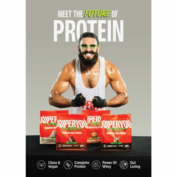 Superyou Pro Fermented Yeast Protein Isolate Assorted Box(Pack Of 8) | 24G Protein|Pdcaas Of 1-288G