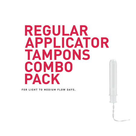 Sanity Regular Applicator Tampons -(Pack Of 20)