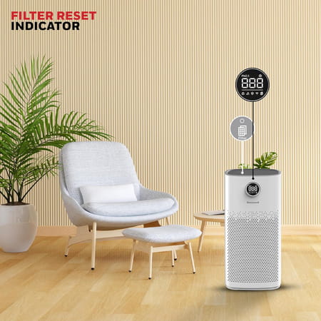 Honeywell Air Touch P2 - Air Purifier For Home | 4 Stage Filtration | Covers 853sq.Ft | Wifi & Alexa