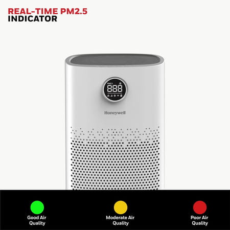 Honeywell Air Touch P2 - Air Purifier For Home | 4 Stage Filtration | Covers 853sq.Ft | Wifi & Alexa