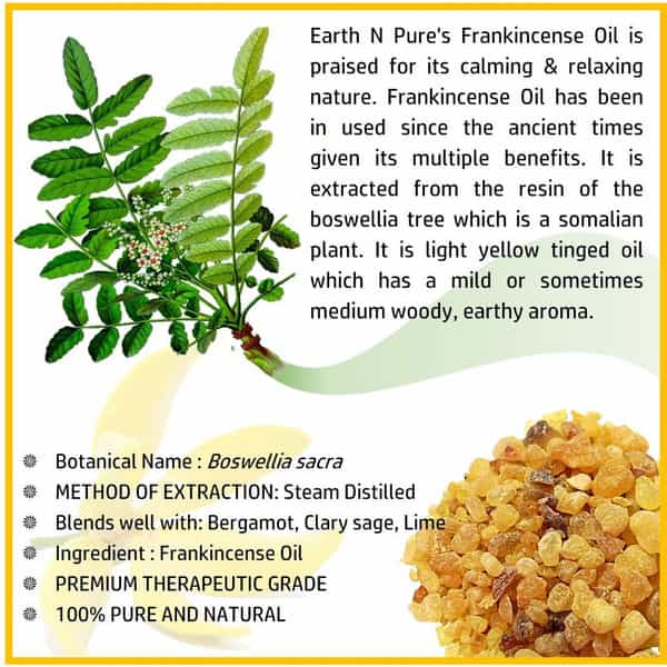 Earth N Pure Frankincense Essential Oil (100 Ml) (100 Ml)