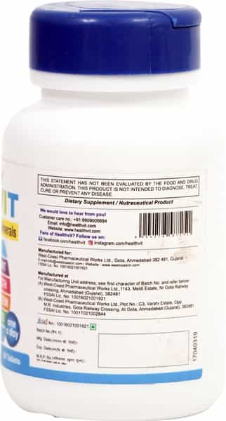 Healthvit Mulvit Multivitamin Tablets Bottle Of 60