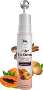 Tnw The Natural Wash Under Eye Cream With Cooling Massage Roller - 15 Ml