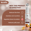 Tnw-The Natural Wash Under Eye Cream With Cooling Massage Roller - 15 Ml