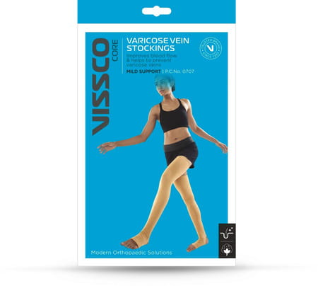 Vissco Elastic Varicose Vein Stockings - Xl