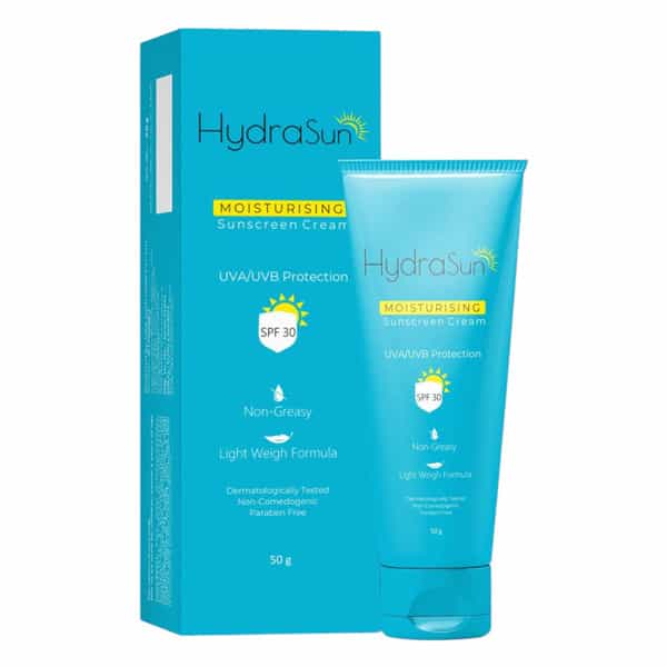 Hydrasun Spf 30 Moisturising Tube Of 50Gm Sunscreen Cream