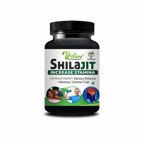 Shilajit Herbal Capsules For Provides Energy And Revitalization (30 Capsules) 100% Ayurvedic