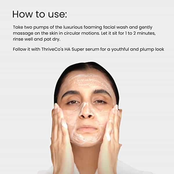 Thriveco Hydrating Foaming Cleanser (Face Wash) Unisex Of All Skin Types 80Ml X Pack Of 3
