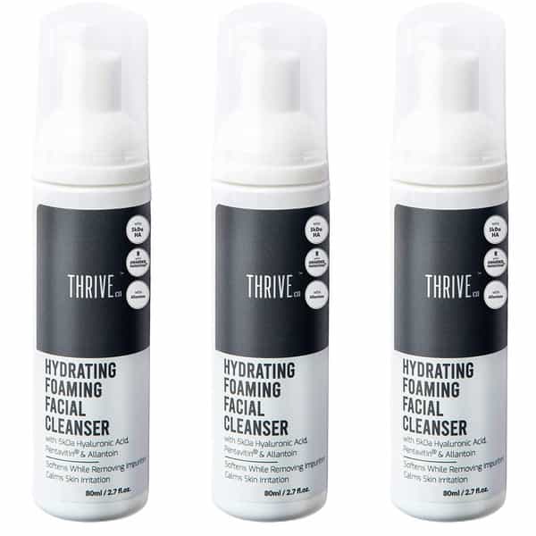 Thriveco Hydrating Foaming Cleanser (Face Wash) Unisex Of All Skin Types 80Ml X Pack Of 3