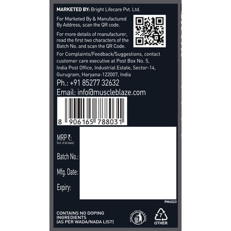 Muscleblaze Creatine Monohydrate Cream With Creabsorb | 320g | Juicy Berries With Shaker | 650ml