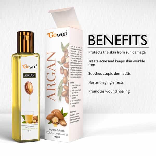 Pack Of 2 Vanilla Essential Oil & Argan Carrier Oil - 100% Pure & Natural Oil