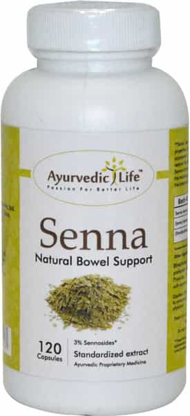 Ayurvedic Life Senna 120 Capsules - Pack Of 4