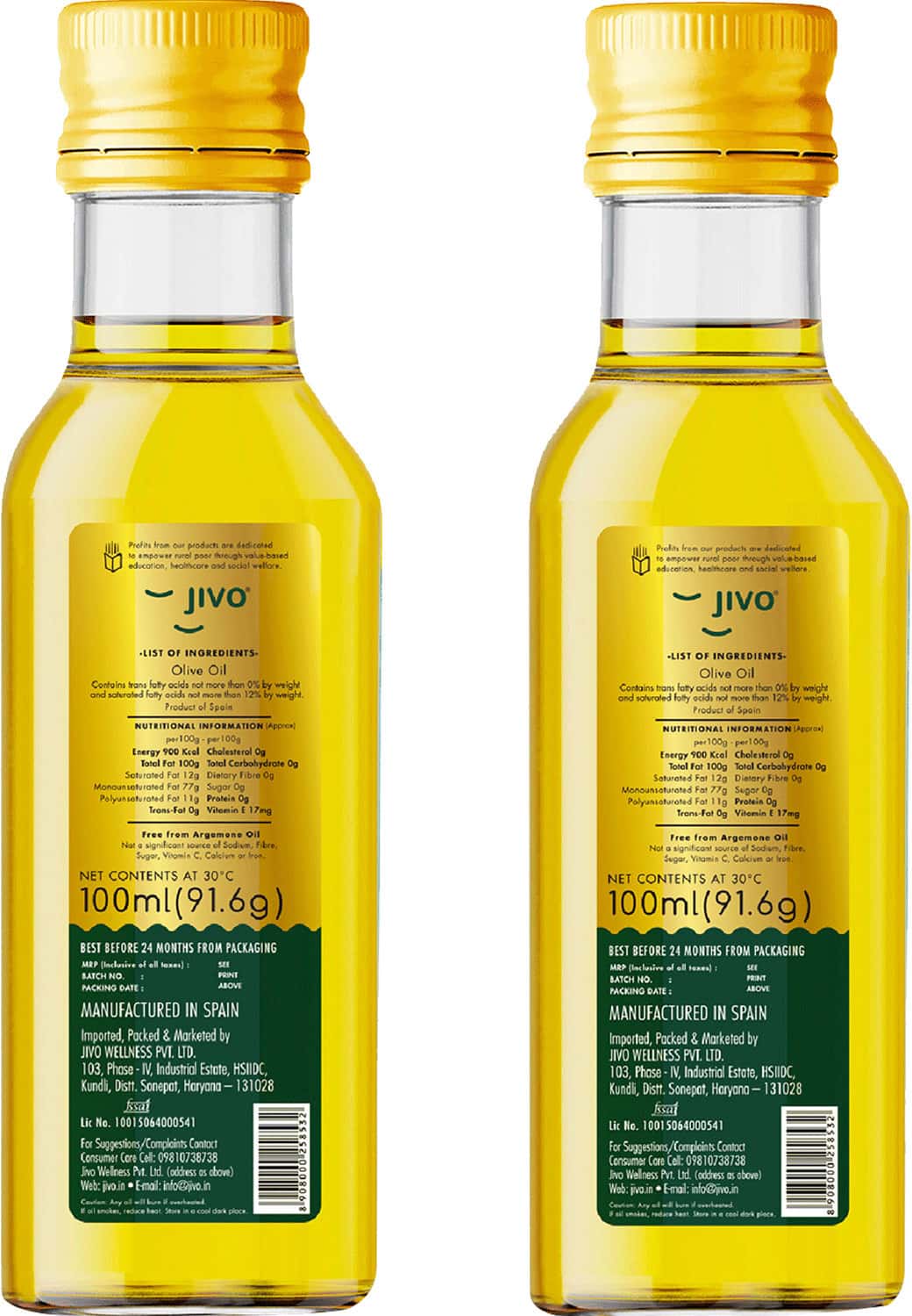 Buy JIVO PURE OLIVE OIL, CHEMICAL FREE, USED FOR COOKING AND SKIN