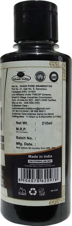 Khadi Pure Herbal Shikakai Shampoo Sls-Paraben Free - 210ml