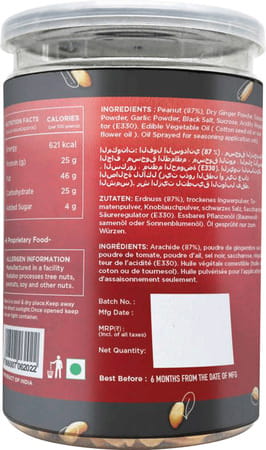 Healthy Treat Roasted Peanut- Tomato 400 Gm - Pack Of 2- 200 Gm Each