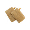 Nat Habit Natural Sun Dried Bath Loofah Sustainable Handmade Pack Of 2