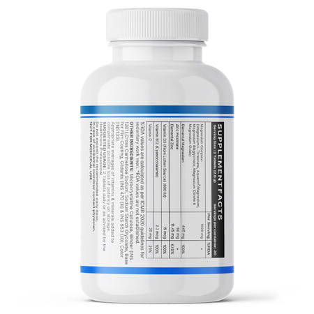 Inlife Magnesium Supplement 2000Mg | For Sleep Focus Muscles Immunity - 60 Tablets