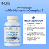 Inlife Magnesium Supplement 2000Mg | For Sleep Focus Muscles Immunity - 60 Tablets