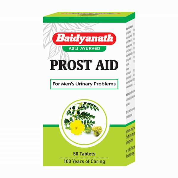 Baidyanath Asli Ayurved Prostaid | Urinary Track Infection | 50 Tablets