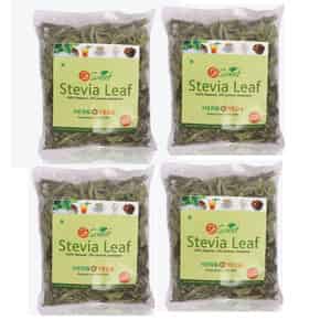 So Sweet Stevia 25 Gms Stevia Leaves 100% Natural Sweetener - Sugarfree (Pack Of 4)