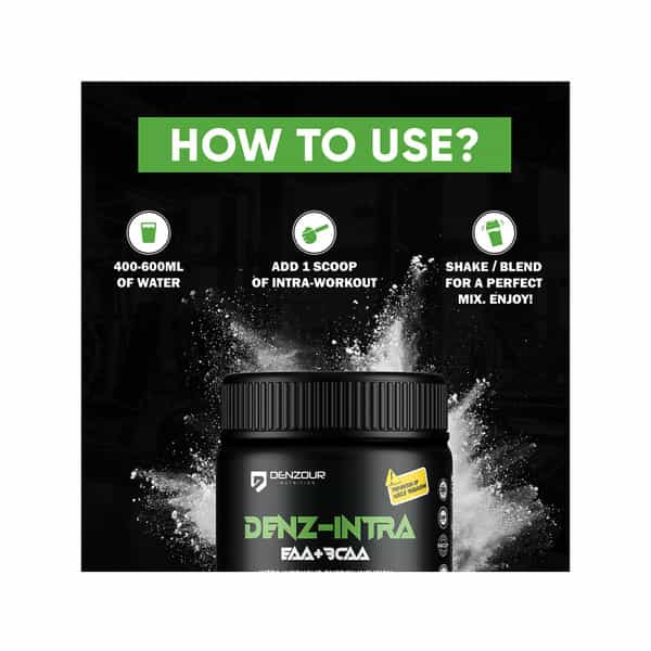 Denzour Nutrition Denz - Intra Workout Powder | Muscle Pump For Men And Women (100 G | Watermelon)