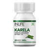 Inlife Karela Extract Supplement Tablet 500 Mg - 60 Vegetarian Capsules