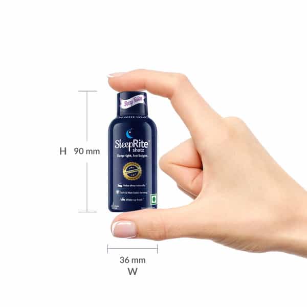 Sleeprite Shotz Fusion Berry (Pack Of 4) Bottle Of 60 Ml