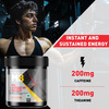 Muscleblaze Pre Workout 200 Xtreme Fruit Punch Powder 100G & Creatine Monohydrate Creamp Powder 100G