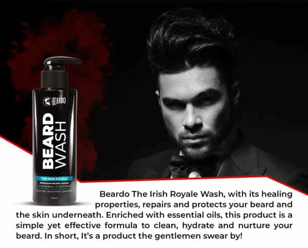 Beardo The Irish Royale Beard Wash - 100 Ml
