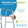 Everactiv Aluminium Walker | 8 Level Height Adjustable