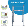 Everactiv Aluminium Walker | 8 Level Height Adjustable