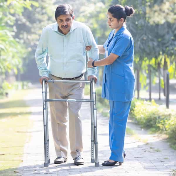 Everactiv Aluminium Walker | 8 Level Height Adjustable