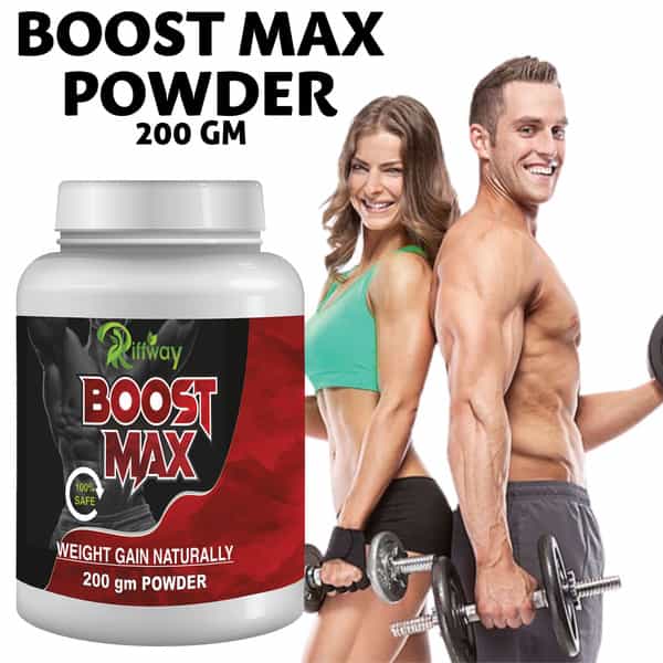 Riffway Boost Maxx Weight Gain Powder Say Goodbye To The Struggle Of Underweight Concerns (3X200gm)