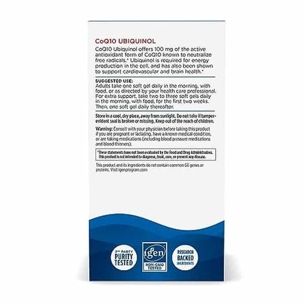 Nordic Naturals 100 Mg Ubiquinol Coq10 Coenzyme Q10 Cardioton Strawberry Flavour 60 Softgels