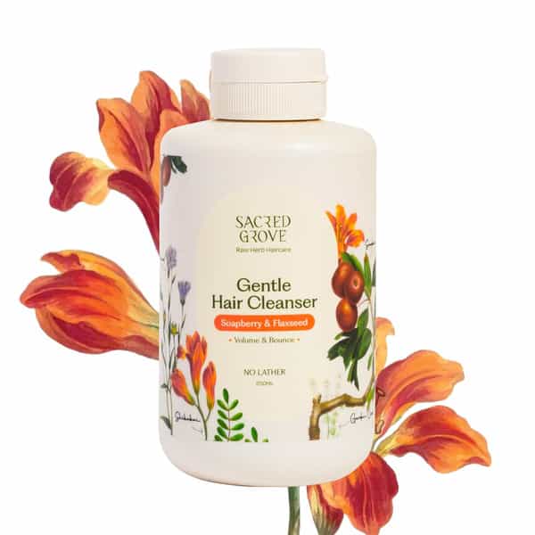 Sacred Grove 100% Raw Herb Gentle Hair Cleanser (Non-Lather) - 250 Ml